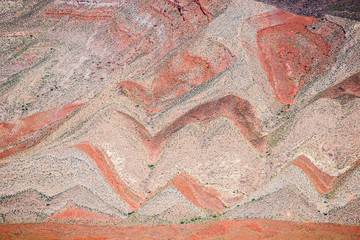 Zig-zag hills ner Mexican Hat in Utah