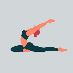 yoga classes. popular yoga poses. asanas