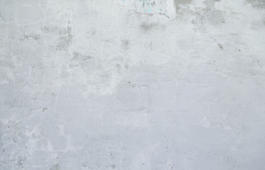 Texture of light gray old plastered wall. Horizontal image.