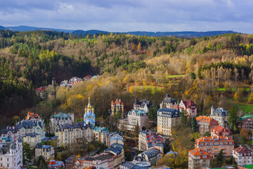 Karlovy Vary in Czech Republic © Nikolai Sorokin