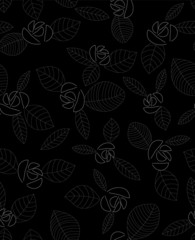 Cute pattern of small flowers. Cafe floral background Stylish template for fashion prints. decor and wallpaper.