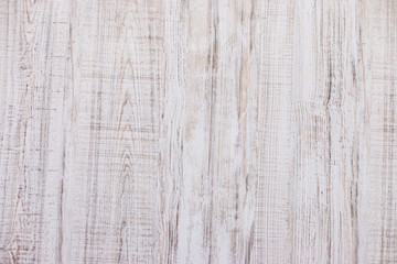 Obraz premium Background of white wooden boards