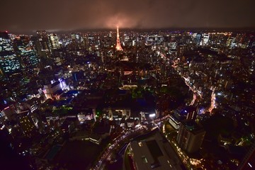 Fototapeta premium city at night