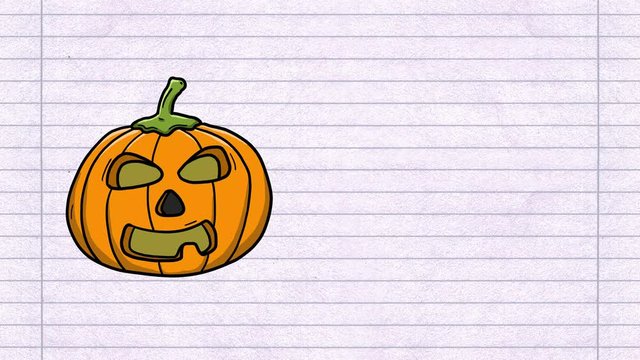 Halloween Cartoon Comic Animation