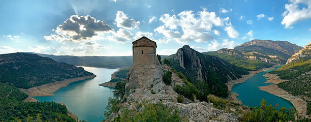 Panoramic of Ermita de la Pertusa