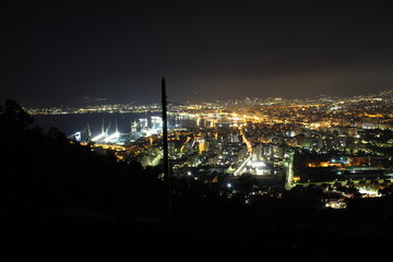 Obraz premium Vista di Palermo da Monte Pellegrino