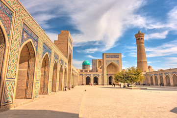 Kalan Mosque, Bukhara - obrazy, fototapety, plakaty