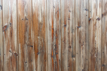 Close up of wooden fence panels texture, old english fence
