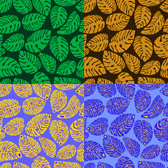 Seamless vector floral pattern