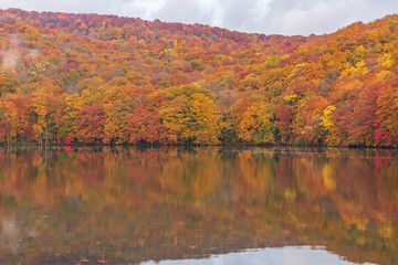 Towada Hachimantai National Park in autumn