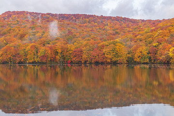 Towada Hachimantai National Park in autumn