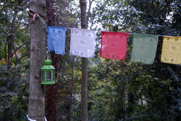 Tibetan prayer flag