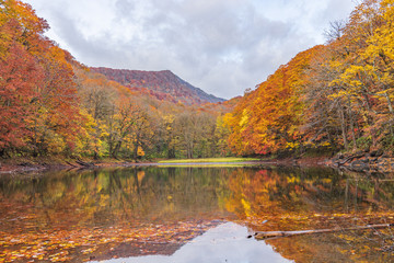 Towada Hachimantai National Park in autumn