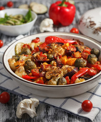 baked vegetables