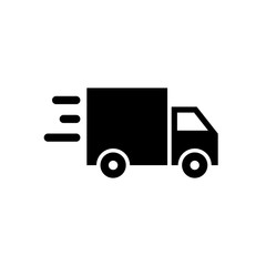 Truck icon trendy