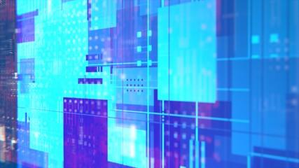 Ultra HD Purple Sci Fi Technology Wallpaper Suitable for Application, Desktop, Banner Background, Print Backdrop and Other