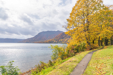 Towada Hachimantai National Park in autumn