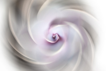 Spiral violet vortex. Lilac purple gray white blurred gradient background