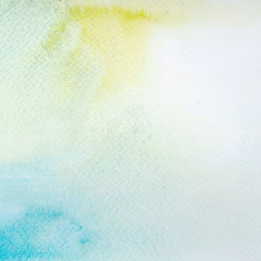 Abstract hand drawn watercolor. Colorful splashing in the paper. It is wet texture background with paint brushes. Picture for creative wallpaper or design art work. Pastel colors tone.