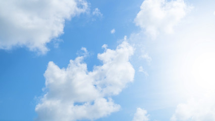 Blue skies sky, clean weather, time lapse blue nice sky. Clouds and sky , White Clouds & Blue Sky,