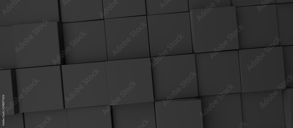 Canvas Prints Abstract modern cube background