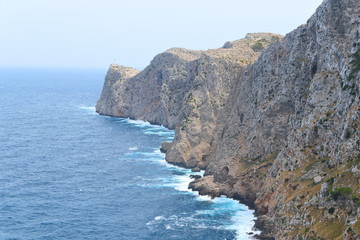 Cap de Formentor on Mallorca island