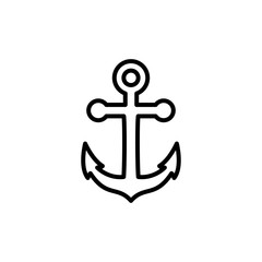 Anchor boat icon
