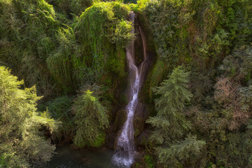 Cascata Delle Marmore waterfalls in Terni, Umbria, Italy