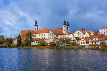 Obraz premium Telc castle in Czech Republic