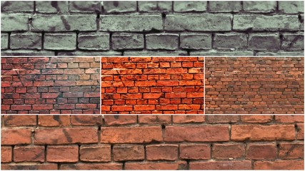 Brick collage