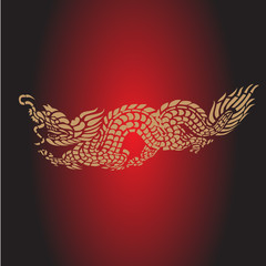 Golden dragon