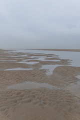 Morgenstimmung am Meer bei Ebbe