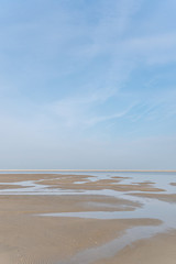 Morgenstimmung am Meer bei Ebbe