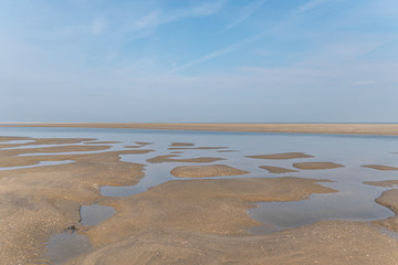 Obraz premium Morgenstimmung am Meer bei Ebbe