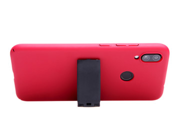  smartphone on a stand