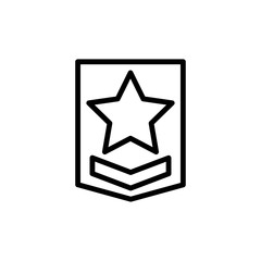 Military rank icon