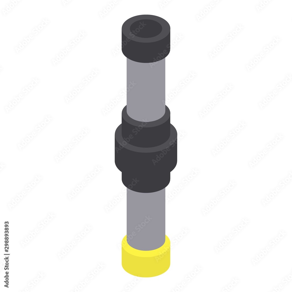 Poster adapter icon. isometric of adapter vector icon for web design isolated on white background