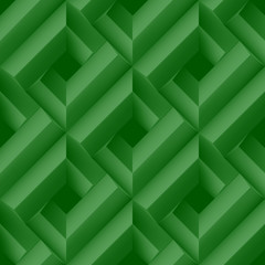 Geometric Modern Stylish Pattern. Seamless Green Background. Abstract Texture for Web, Wallpaper, Fabric, Wrapping, Paper