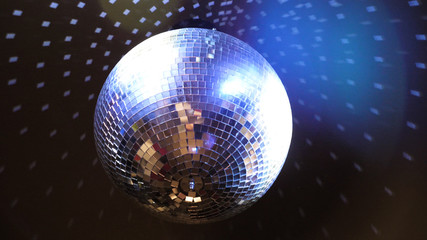 Discoball. Disco, clubbing, music, nightclub.