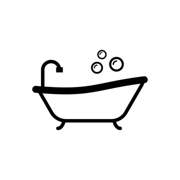 recommend clip art: Bath tub icon