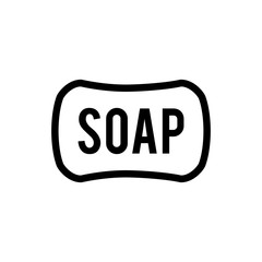 Soap icon trendy