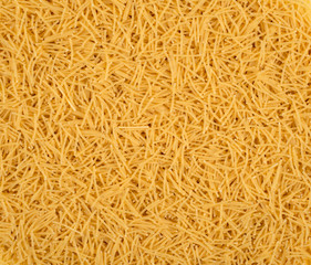 Small pasta background. Top view