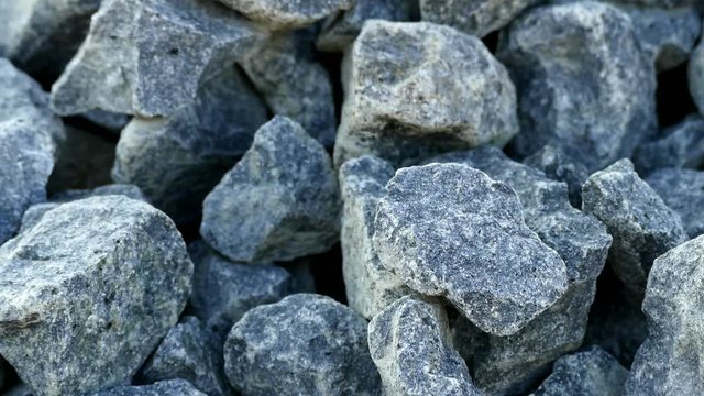 speed railway, small pieces of rock used in construction,