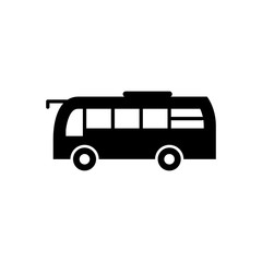 Bus icon trendy