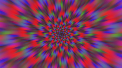Obraz premium Trippy RGB Fractal Background