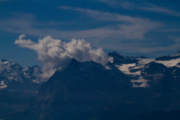 Fototapeta na wymiar Die Alpen - Schweiz