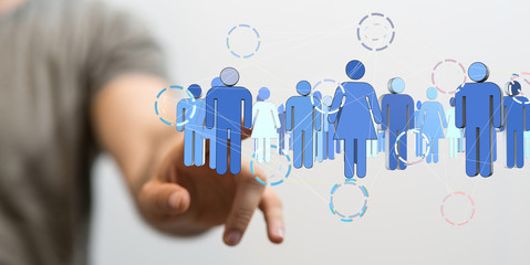 network gruppe team struktur
