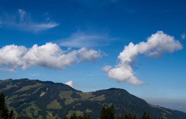Wolken &uuml;ber der Zentralschweiz