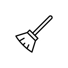 Broom icon trendy