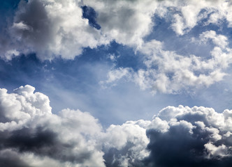 Fototapeta premium Clouds and Blue Sky